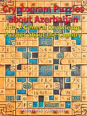 cover image of Cryptogram Puzzles about Azerbaijan